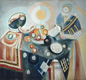 Cubist Prints: DELAUNAY, Robert (1885-1941). La Verseuse