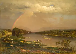 Shore Prints: DELAWARE WATER GAP, by George Inness
