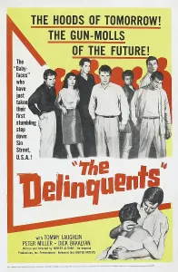 Teenagers Prints: THE DELINQUENTS, poster art, 1957