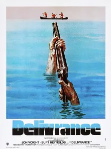 Canoe Prints: DELIVERANCE, (aka DELIVRANCE), French Canadian poster art, 1972