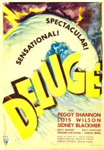 Wave Prints: DELUGE, midget window card, 1933