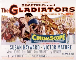 Gladiator Prints: DEMETRIUS AND THE GLADIATORS, Susan Hayward