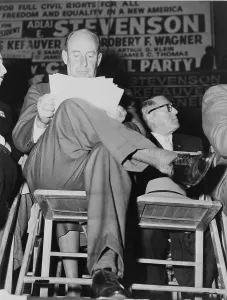 Stevenson Prints: Democratic candidate for President, Adlai E