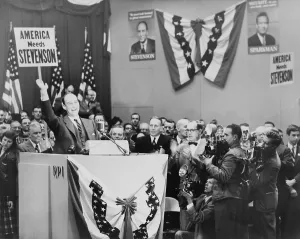 Stevenson Prints: Democratic candidate for President