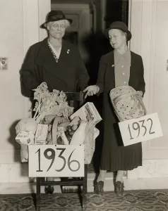 2013 Prints: Democratic Party photo for the 1936 re-election campaign of Franklin Roosevelt