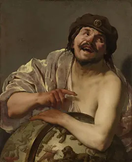 Scholar Prints: Democritus, by Hendrick ter Brugghen