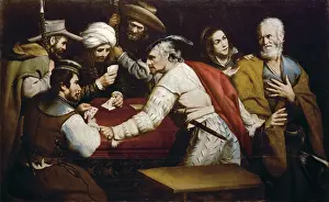 Dutchman Prints: The Denial of Saint Peter. SPAIN
