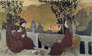 Symbolist Prints: DENIS, Maurice (1870-1943). Breton Women