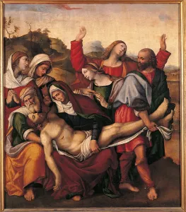 Picture Frame Prints: The Deposition, by Marchesi Girolamo known as Girolamo da Cotignola
