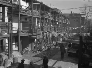 Housing Prints: Depression era slums in Washington D