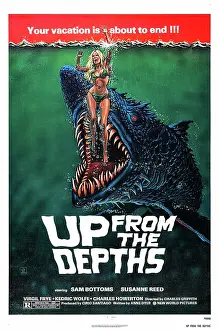 Shark Prints: UP FROM THE DEPTHS, poster, 1979, New World Pictures / Courtesy Everett Collection