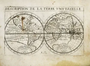 Earth Prints: Description de la Terre Universelle (1667)