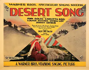 Boles Prints: THE DESERT SONG, US lobbycard, John Boles, Carlotta King, 1929