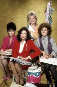 Jean Prints: DESIGNING WOMEN, from left, Delta Burke
