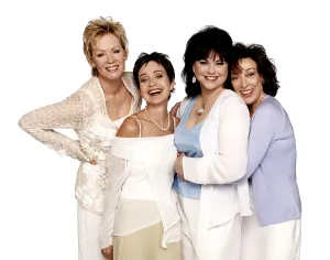 Jean Prints: THE DESIGNING WOMEN REUNION, from left: Jean Smart