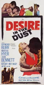 Images Dated 2nd December 2014: DESIRE IN THE DUST, US poster art