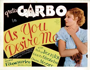Images Dated 18th September 2015: AS YOU DESIRE ME, Greta Garbo, 1932