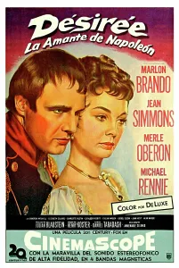 Simmons Prints: DESIREE, from left: Marlon Brando as Napoleon