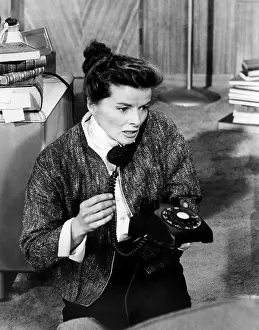 Jsx 73 Prints: DESK SET, Katharine Hepburn, 1957