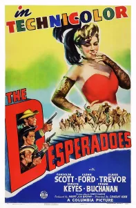 Images Dated 20th February 2015: THE DESPERADOES, US poster art