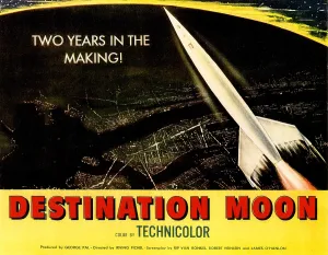 Rocket Ship Prints: DESTINATION MOON, 1950