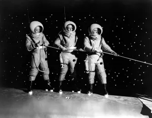 Outer Space Prints: DESTINATION MOON, Dick Wesson, John Archer, Warner Anderson, 1950