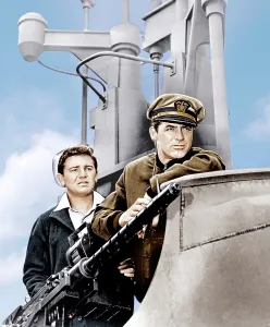 On Deck Prints: DESTINATION TOKYO, from left: John Garfield, Cary Grant, 1943