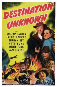 Turhan Prints: DESTINATION UNKNOWN, from top right: William Gargan