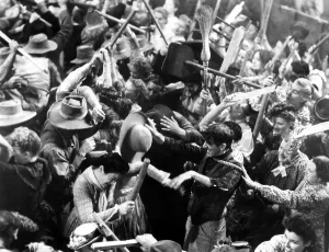 Brawl Prints: DESTRY RIDES AGAIN, Bar brawl, 1939