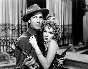 Saloon Prints: DESTRY RIDES AGAIN, James Stewart, Marlene Dietrich, 1939