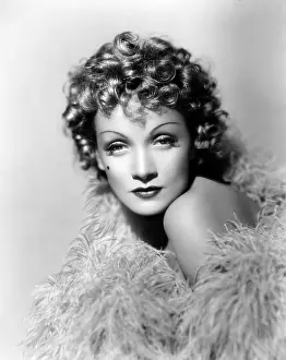 Ostrich Feathers Prints: DESTRY RIDES AGAIN, Marlene Dietrich, 1939