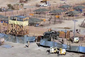Kandahar Prints: Detainment facility built by U