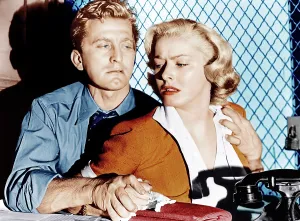 Uncomfortable Prints: DETECTIVE STORY, from left: Kirk Douglas, Eleanor Parker, 1951