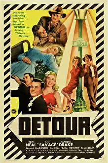 Savage Prints: DETOUR, Tom Neal, Claudia Drake, Ann Savage, 1945