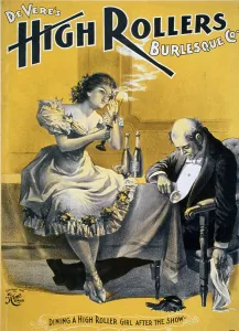 Morality Prints: Devere's High Rollers Burlesque Company