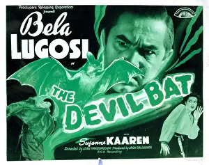 Giant Prints: THE DEVIL BAT, Bela Lugosi, Suzanne Kaaren, 1940