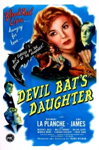 Sequel Prints: DEVIL BAT'S DAUGHTER, US poster