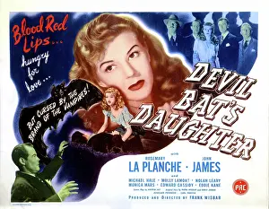December Prints: DEVIL BAT'S DAUGHTER, Rosemary La Planche, 1946
