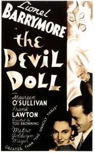 Drag Prints: THE DEVIL DOLL, Maureen O'Sullivan, Frank Lawton, Lionel Barrymore, 1936