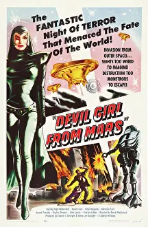 Alien Prints: DEVIL GIRL FROM MARS, Patricia Laffan, 1954