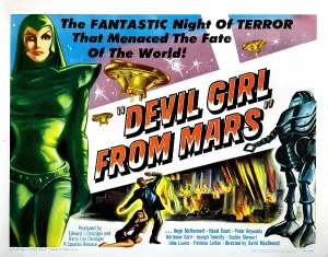 Spaceship Prints: DEVIL GIRL FROM MARS, Patricia Laffan, 1954