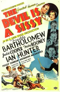 Cooper Prints: THE DEVIL IS A SISSY, US poster art
