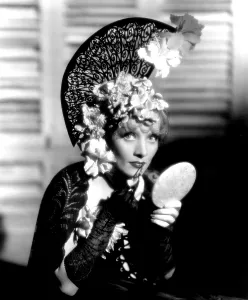 Applying Makeup Prints: THE DEVIL IS A WOMAN, Marlene Dietrich, 1935