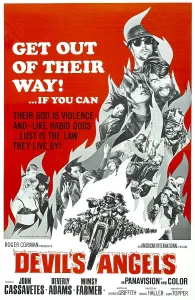 Beverly Prints: DEVIL'S ANGELS, Beverly Adams (brunette girl)