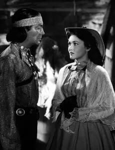 Black Gloves Prints: DEVIL'S DOORWAY, Robert Taylor, Paula Raymond, 1950