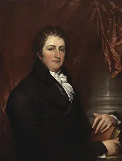 Governor Prints: DeWitt Clinton in 1807 portrait by John Trumbull