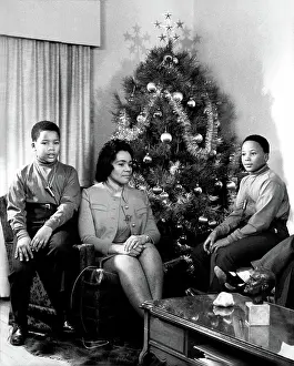 Christmas Prints: Dexter King, Coretta Scott King