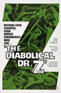Sequel Prints: THE DIABOLICAL DR. Z, (aka MISS MUERTE), US poster art, 1966