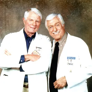 Peter Prints: DIAGNOSIS MURDER, from left: Peter Graves