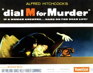 Telephone Prints: DIAL M FOR MURDER, Anthony Dawson, Grace Kelly, 1954